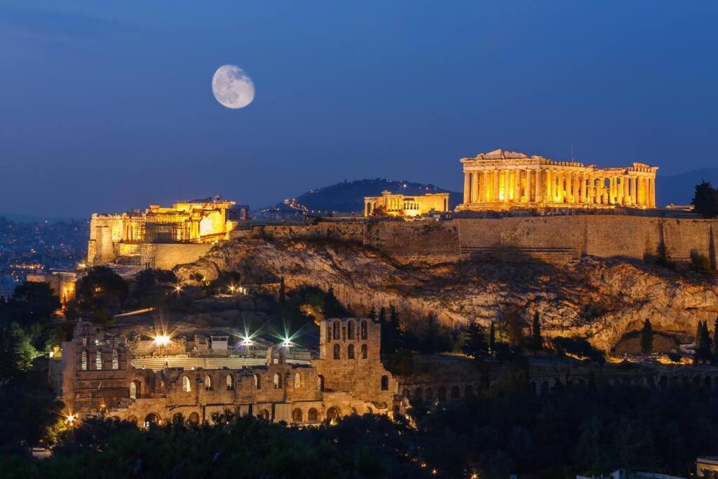 Boho Luxury 2 Bedroom Apartment, Acropolis Museum View Афіни Екстер'єр фото