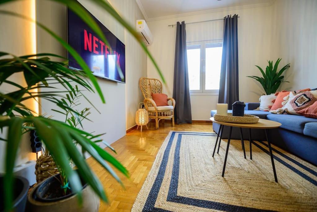 Boho Luxury 2 Bedroom Apartment, Acropolis Museum View Афіни Екстер'єр фото